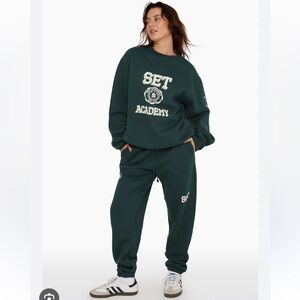 SET ACTIVE - Gossip Girl Sweat Set - S